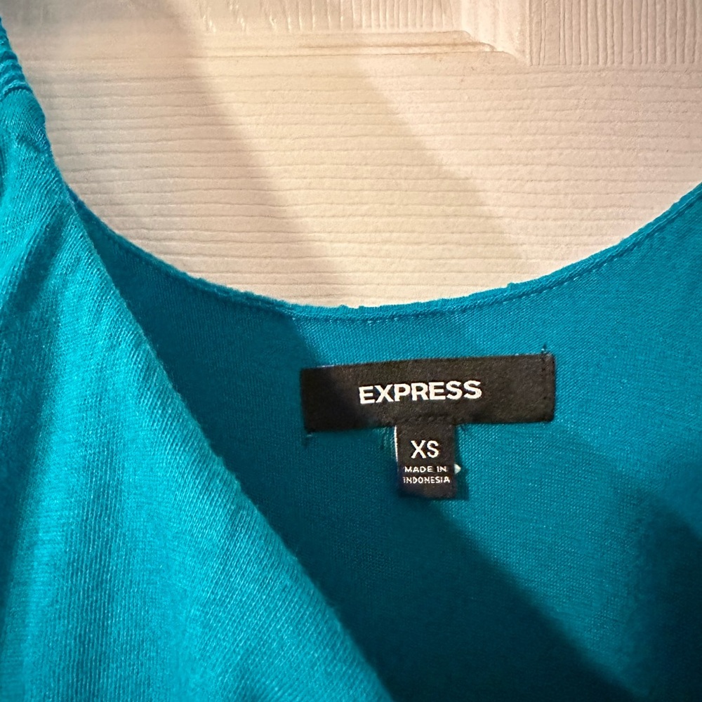 Express Raffle Mini Dress Size XS - Picture 3 of 4